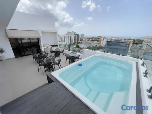 apartamentos - 🏙️ Vive con Estilo en Bella Vista: 1 Hab, Totalmen 15