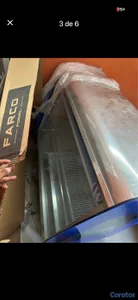 vendo vitrina fria  panorámica de 20 pc ,nueva nunca usada 