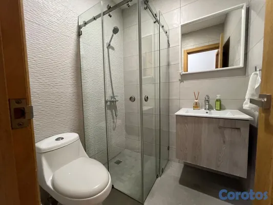 apartamentos - vendo amueblado mirador norte una habitación 1.5 baños dos parqueos techado  7