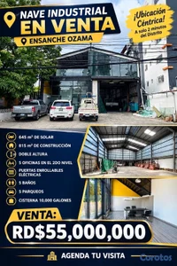 🏭 ¡EXCELENTE OPORTUNIDAD DE INVERSIÓN EN ENSANCHE OZAMA! 🏢✨  