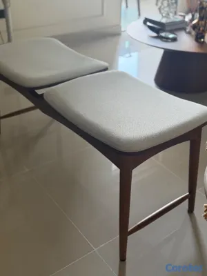 muebles y colchones - Banqueta en venta Casi nueva comprada en ILUMEL 2
