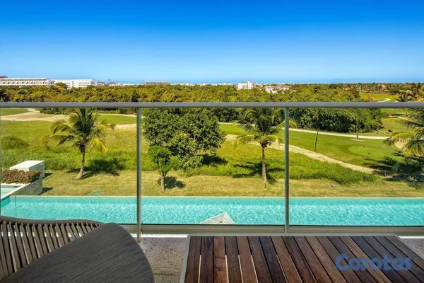 apartamentos - En Venta Apartamento amueblado de 2 habitaciones en Cana Rock Punta Cana 9