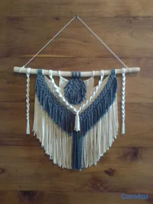 decoración y accesorios - Paneles o tapices en macrame 4
