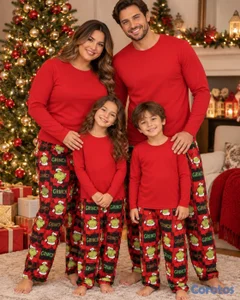 Pijamas navideñas 
