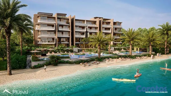 apartamentos - Elegante Apartamento de 2H + Servicio en Cap Cana con Vista al Lago. Moari by 7