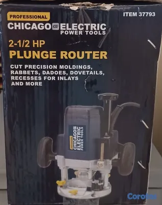 equipos profesionales - VENDO FRESADORA DE INMERSION DE SERVICIO PESADO, 2.5 HP, POCO USO 2