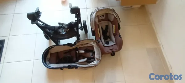 coches y sillas - Coche de Bebé 3 en 1 Evenflo Pivot Modular (Excele 9