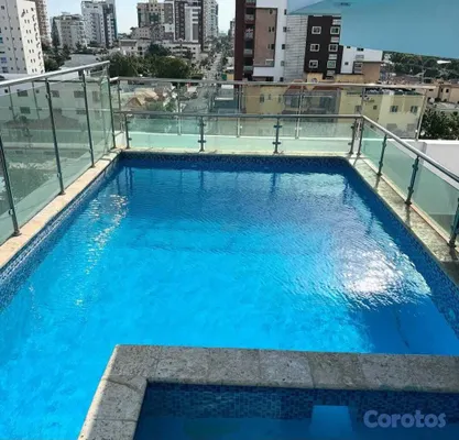 apartamentos - Alquilo Excelente Apartamento con Vista al Mar en  6