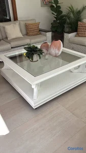 mesa de centro cuadrada 