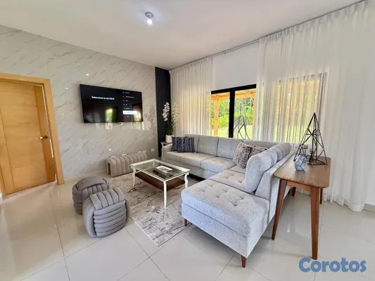 casas vacacionales y villas - Lujosa Villa en Juan Dolio  6