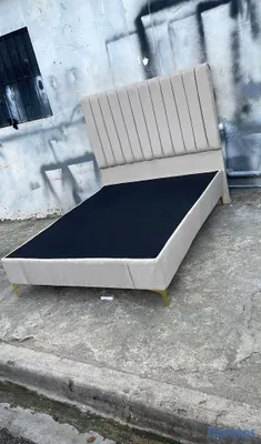 muebles y colchones - cama tapizada de 60  5