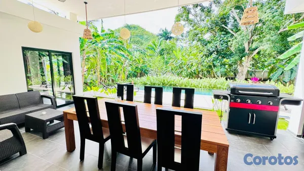 casas vacacionales y villas - Villa con Espectacular Jardín de 3,000 m² | A solo 10 min de Punta Popy 🥥 10