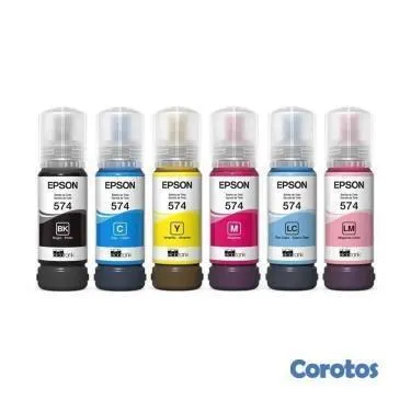celulares y tabletas - BOTELLA DE TINTA EPSON ORIGINALES  T574  EN TODOS LOS COLORES,ECOTANK L8050 3