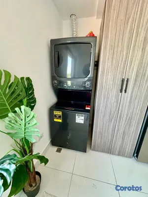 apartamentos - Apartamento estudio full amueblado en Torre con am 7