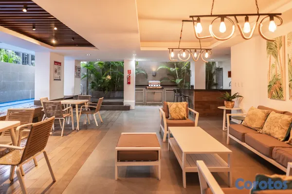apartamentos - Apartamento Amueblado con vista a la Av. Churchill | Último Nivel 11