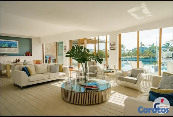 casas - Villa Frente al Mar en la Marina de Cap Cana – Vis 5