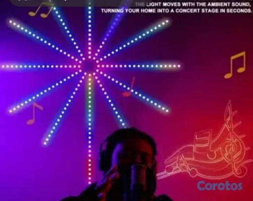 decoración y accesorios - Tira de Luces Led con conexión a Bluetooth para Música 🌺🌺👌 3