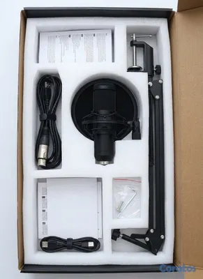 accesorios para electronica - condenser microphone con todo su accesorios para stremer  2