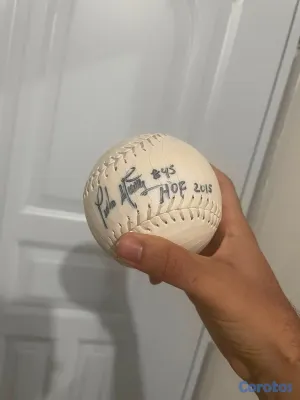 Artículos Deportivos - Pelota firmada por Pedro Martínez 3