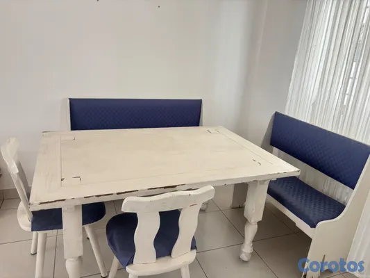 muebles y colchones - Comedor de madera  3