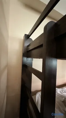 muebles y colchones - cama de dos plantas (litera) grande de pino + plywood hidrófugo y base para 3ra 6