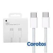 CABLE USB TIPO C A TIPO C IPHONE 15 PRO MAX CERTIF