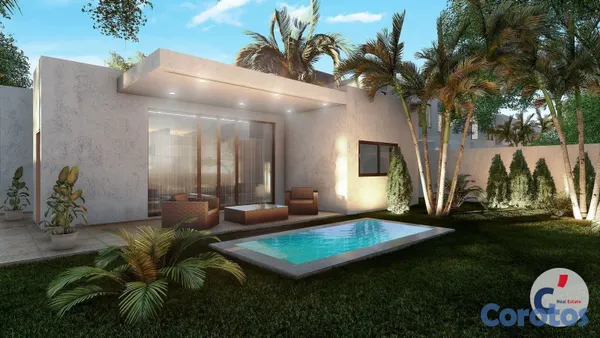 casas - Blisstrails at Vista Cana · Villa Yellow Buganvill 5