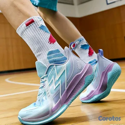 zapatos para hombre - 👟🔥 ¡TENIS DEPORTIVOS PARA HOMBRE! | Diseño Degradado Ligeros Basketball 🏀 6