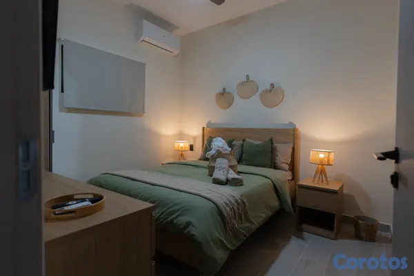 apartamentos - Apartamento amueblado en Vista Cana con internet,  4