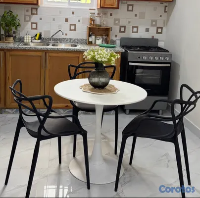 muebles y colchones - COMEDOR DE 3 SILLAS SUPER COQUETO. 3