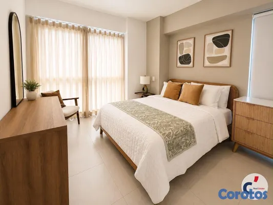 apartamentos - Alquiler, Las Canas,Cap Cana, apto.de 2 hab. compl 3