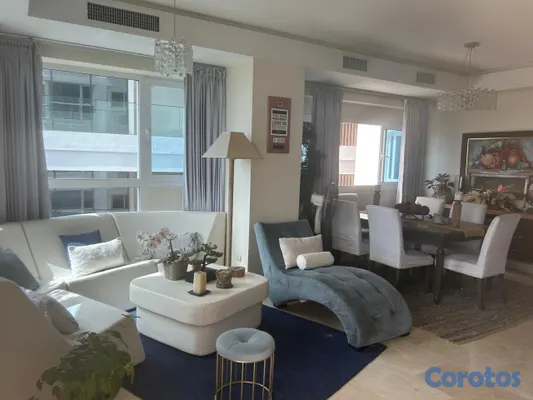 apartamentos - En Alquiler Amueblado Apartamento en Torre Mar Azul An. Anacaona Piso 10 6