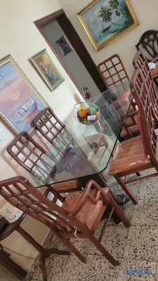 muebles y colchones - Se vende juego de comedor en caoba  3