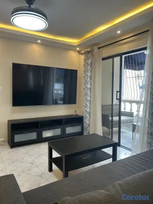 apartamentos - Apartamento amueblado 118 m², 2 hab., remodelado, balcón,RD$9.975 MM 7