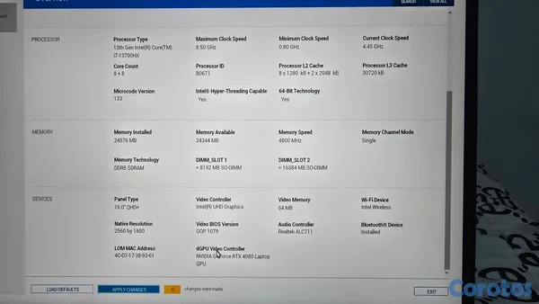 computadoras y laptops - laptop alienware gamer RTX4080 I7.13700HX  6