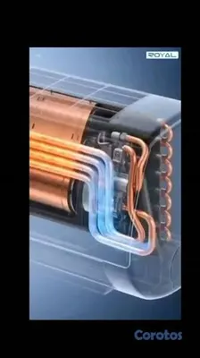 aires acondicionados y abanicos - Aire acondicionado Royal 12000 BTU, Eficiencia 19, 2