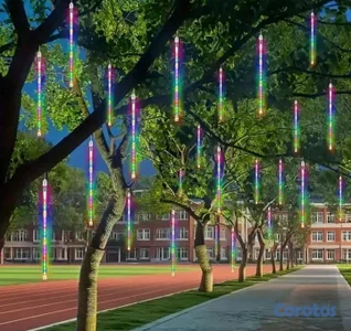 Tubos de Luces Navideñas Hermosos 🌺🌺👌