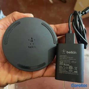 Cargador inalámbrico Belkin Boost Original 10W como nuevo