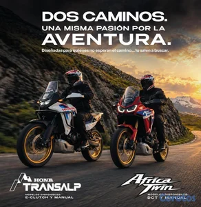 HONDA TRANSALP 750    MANUAL y E-CLutch