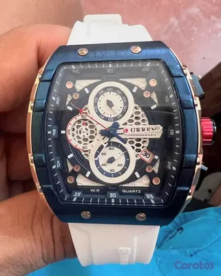 joyas, relojes y accesorios - Reloj Curren militar deportivo Cronografo fechero  4