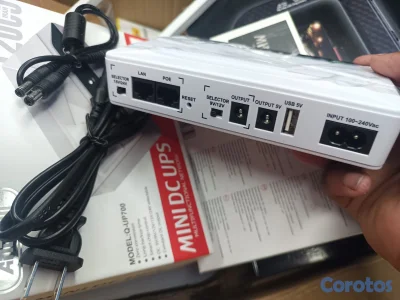 Mini UPS para router y camaras 