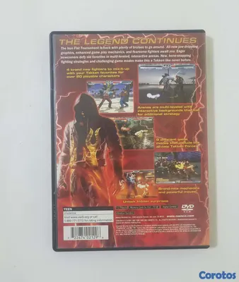 consolas y videojuegos - Tekken 4 de PlayStation 2 (PS2) [Completo] 3