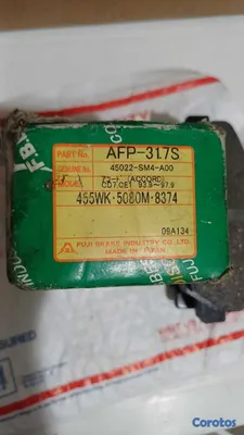 repuestos - PASTILLAS DE FRENOS PARA HONDA 1997 ACCORD 2.2L 2