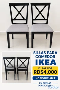 De oportunidad sillas para comedor de IKEA 