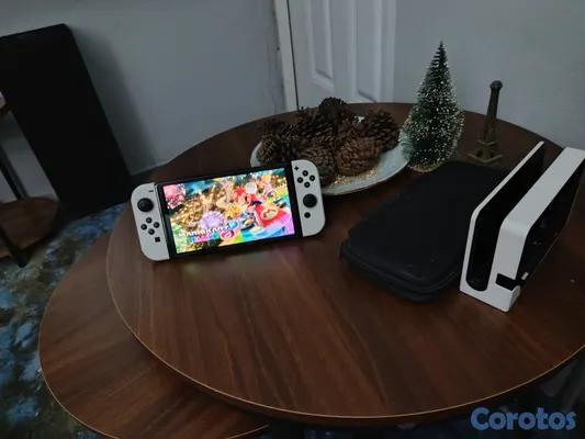 consolas y videojuegos - Nintendo Switch Oled Con Todos Sus Accesorios 3