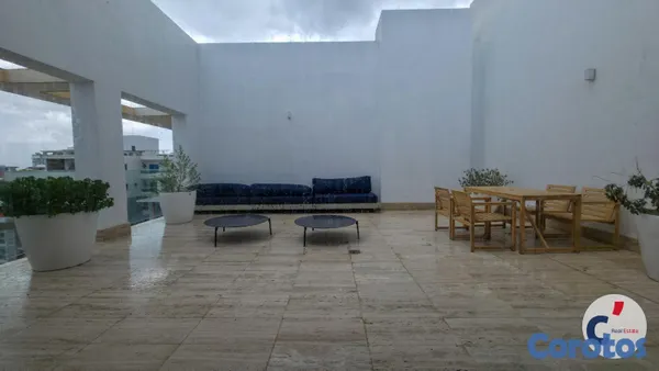 penthouses - Penthouse Amueblado con Terraza Privada en Evarist 17