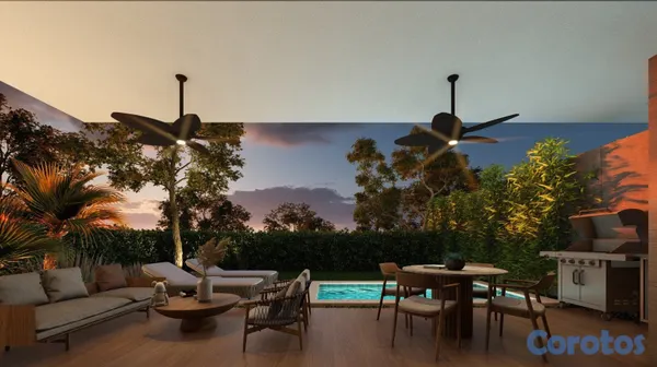 casas vacacionales y villas - Villas tipo TownHouse en Las Canas de Cap Cana 10