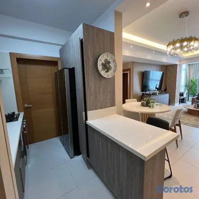 apartamentos - Venta de Elegante Apartamento Amueblado en Bella V 5