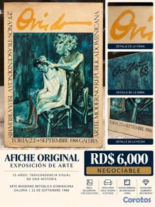 AFICHE ORIGINAL (NEGOCIABLE) USADO