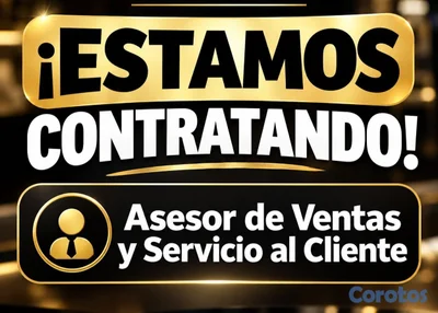 Se solicita Asesor de Ventas y Servicio al Cliente – Santo Domingo Este